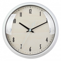 29cm wall clock with convex glass